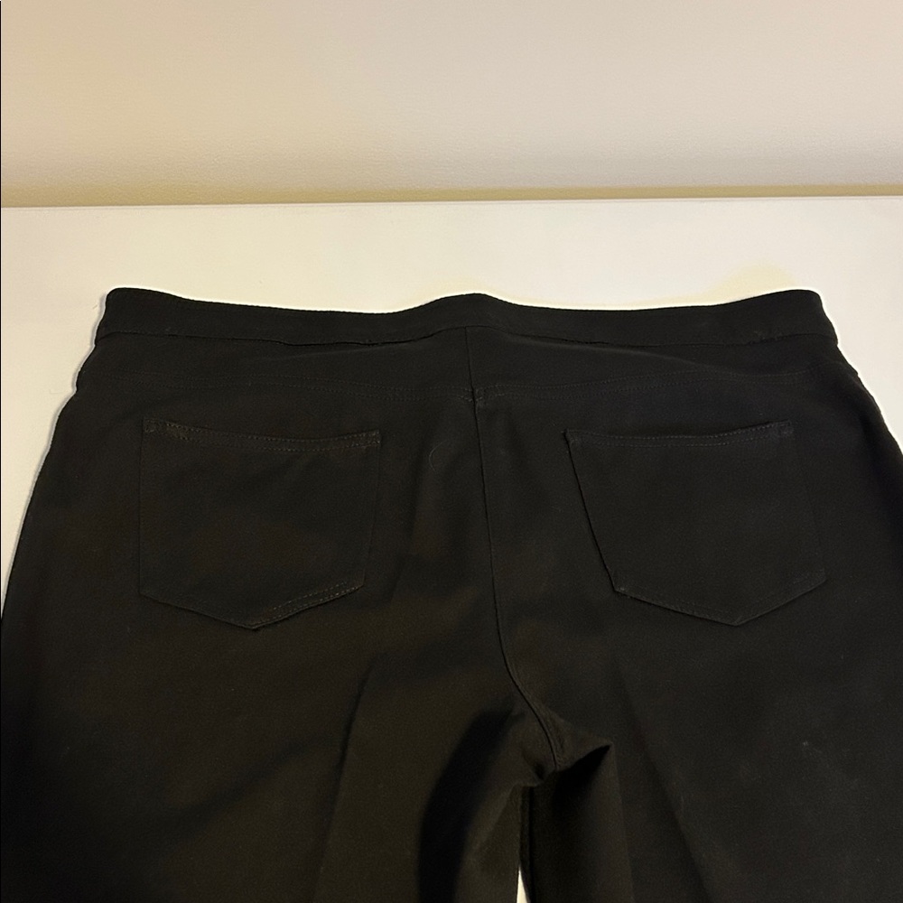 Chico's Women’s Black Pants size 2.5 Short - 27” inseam size L (14) - Picture 4 of 5